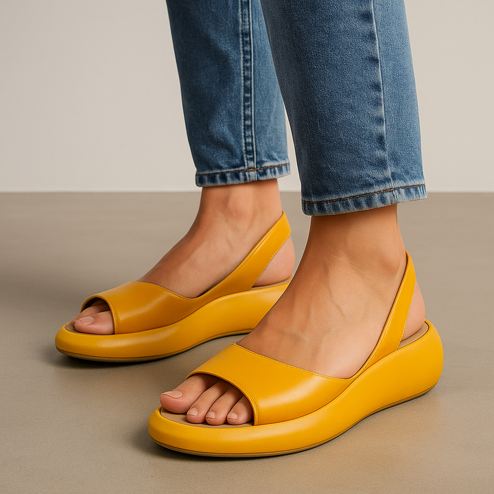 Avenelle Orthopedische sandalen met gevoerde zool