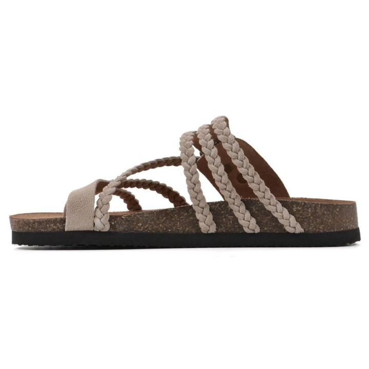 Orthopedisch Elegante geweven sandalen