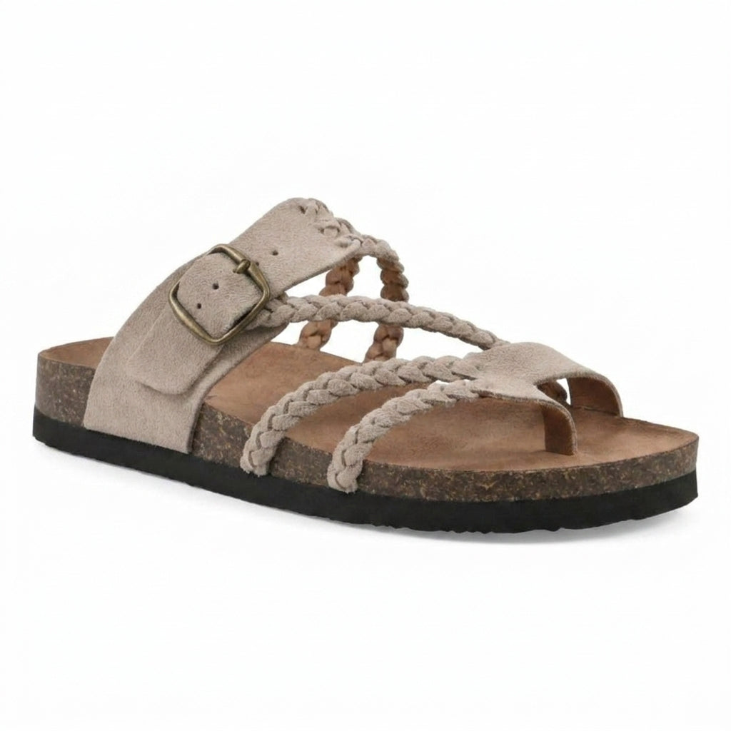 Orthopedisch Elegante geweven sandalen