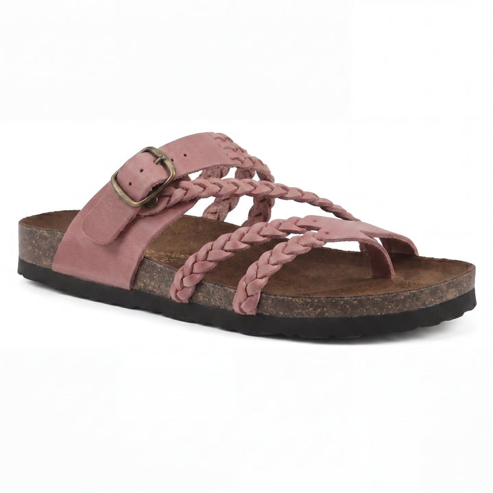 Orthopedisch Elegante geweven sandalen